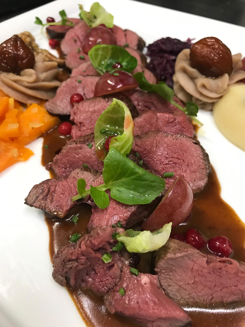 Manger la chasse à Lausanne